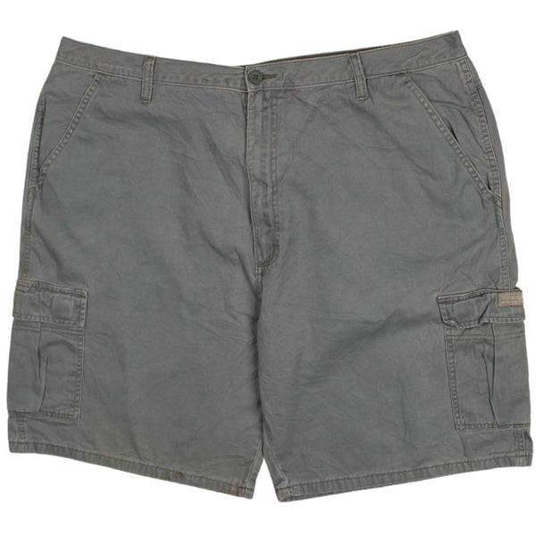 Vintage Wrangler Men's Cargo Shorts 42 Grey with 90's Style Pockets