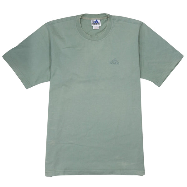 Adidas 90's Short Sleeves Crew Neck T Shirt Large  Green