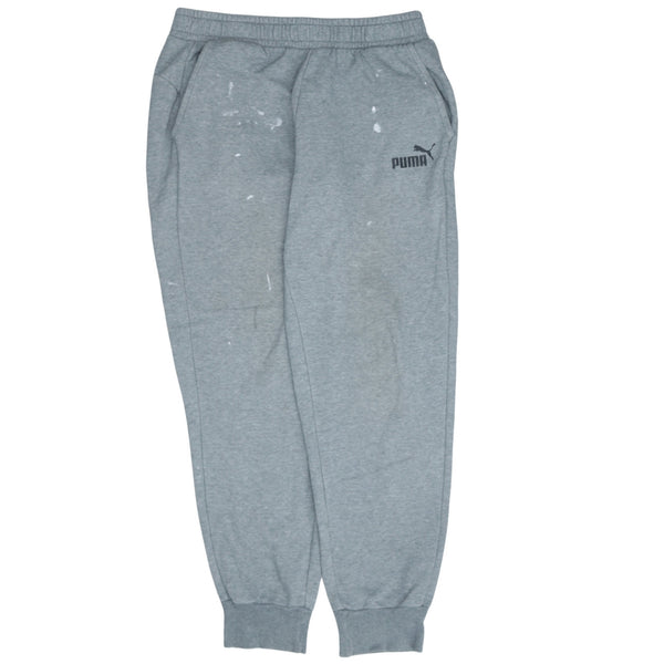 Puma 90's Casual Joggers / Sweatpants Large Grey