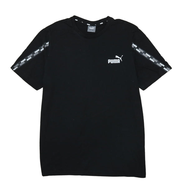 Puma 90's Short Sleeves Crew Neck T Shirt Large Black