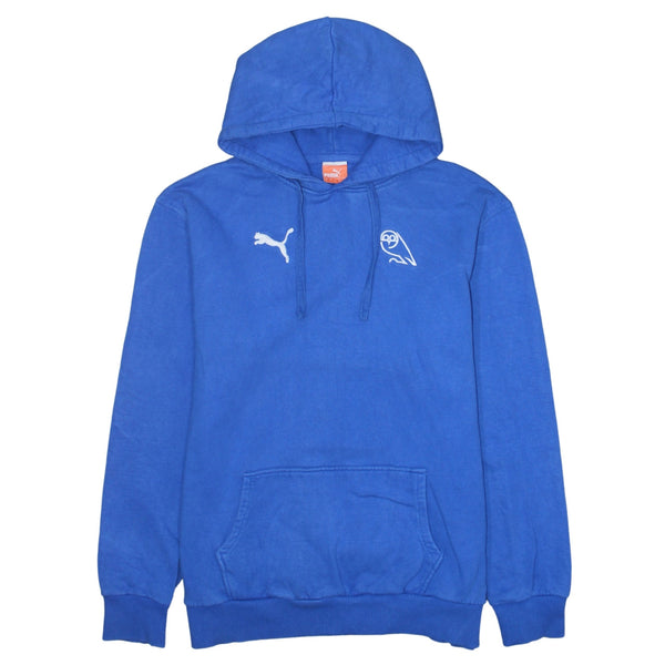 Puma 90's Lightweight Pullover Hoodie Large Blue