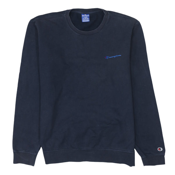Champion 90's Lightweight Crew Neck Sweatshirt Large Black