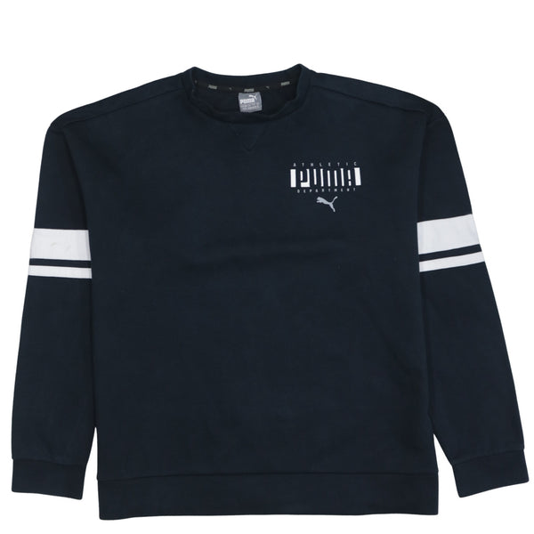 Puma 90's Lightweight Crew Neck Sweatshirt XLarge Black