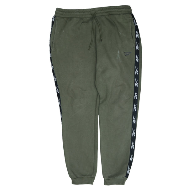 Reebok 90's Casual Joggers / Sweatpants Large Green
