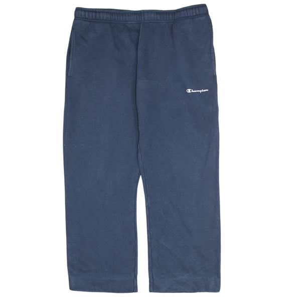 Champion Vintage 90's Mens Baggy Straight Leg Pants Navy Blue 34