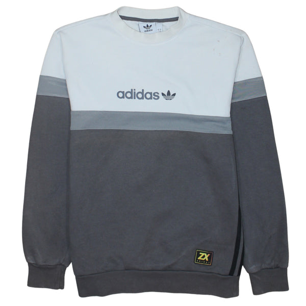 Adidas 90's Lightweight Crew Neck Sweatshirt Small Black