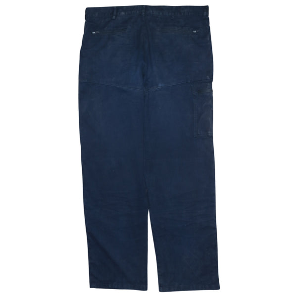 Dickies 90's Straight Leg Baggy Trousers / Pants 40 Navy Blue