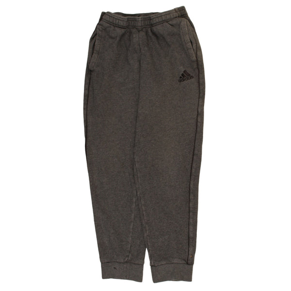 Adidas Vintage 90's Medium Grey Joggers Sweatpants Elastic Waistband