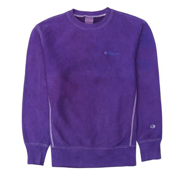Champion 90's Heavyweight Crew Neck Sweatshirt Large Purple