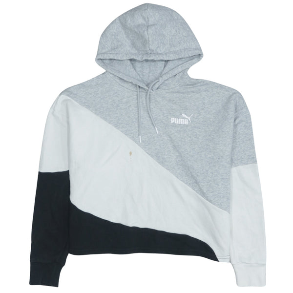 Puma 90's Vintage Lightweight Pullover Hoodie Women's Medium Black