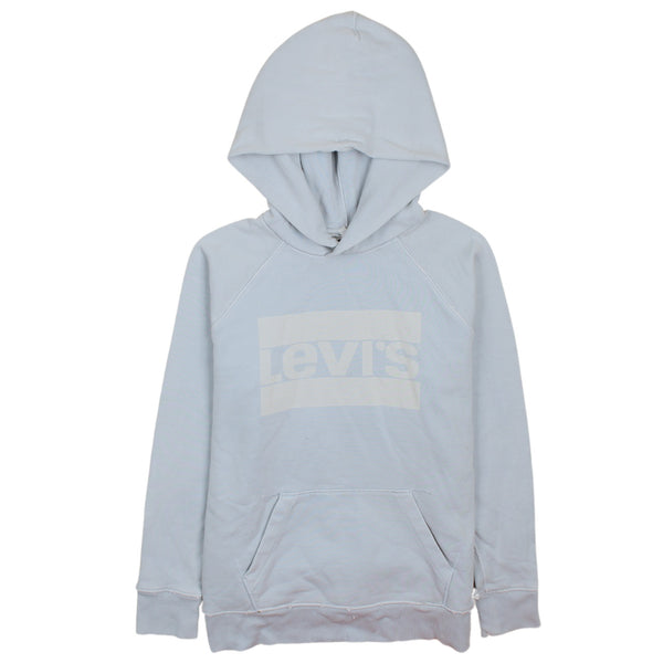 Levi's 90's Blue Spellout Pullover Hoodie Men's XSmall