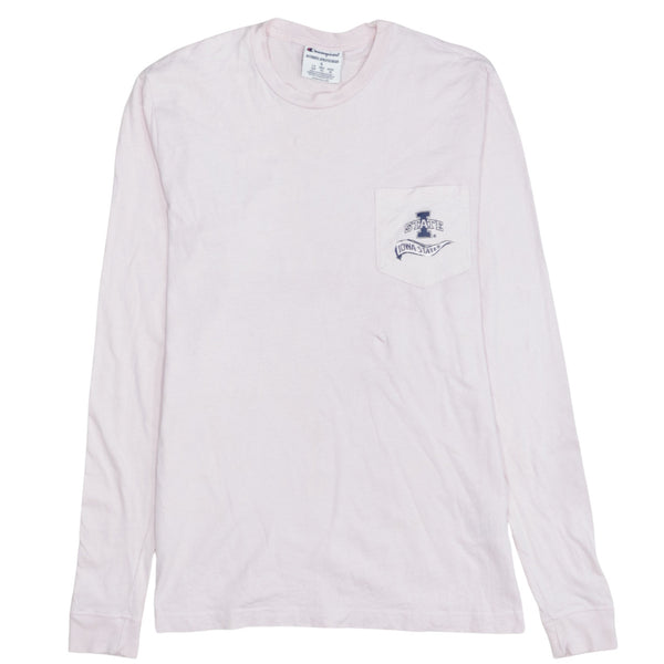 Champion 90's Lightweight Crew Neck Sweatshirt Small Pink