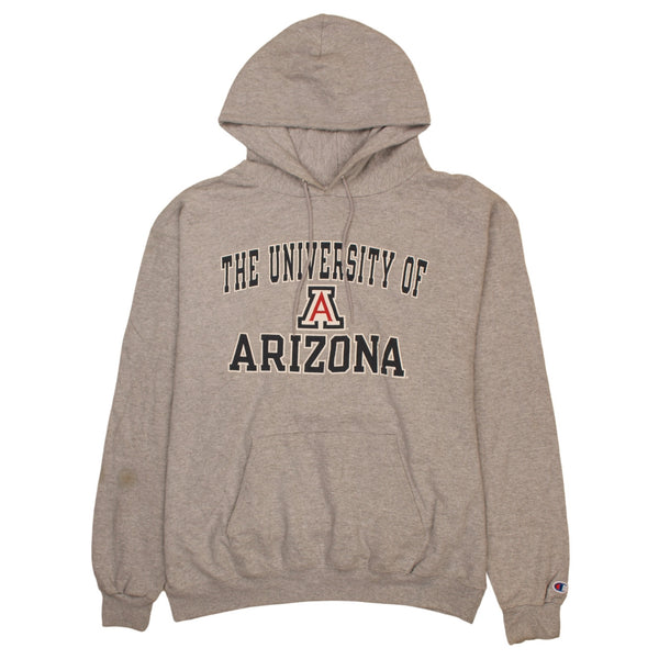 Champion 90's The University Of Arizone Pullover Hoodie XLarge Grey