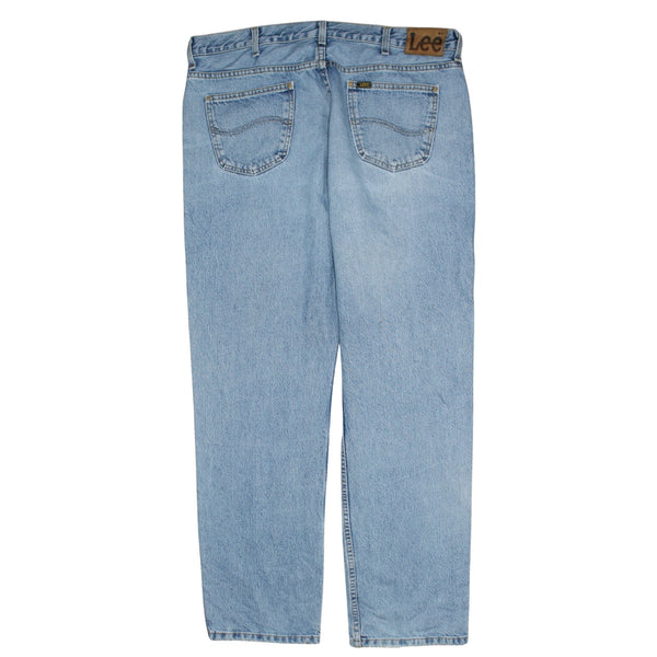Lee 90's Lightwash Straight Leg Baggy Jeans / Pants 38 Blue