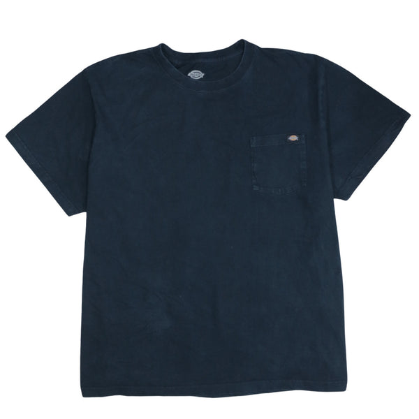 Dickies 90's Vintage Navy Blue XXXLarge (3XL) Crew Neck T-Shirt