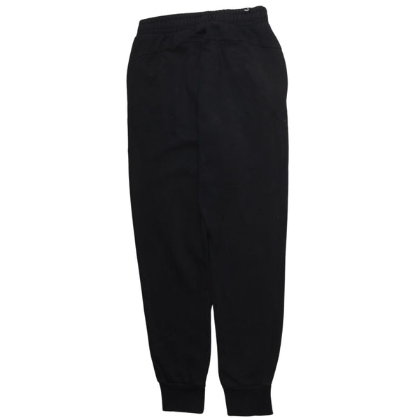Puma 90's Elasticated Waistband Drawstrings Joggers / Sweatpants Small Black