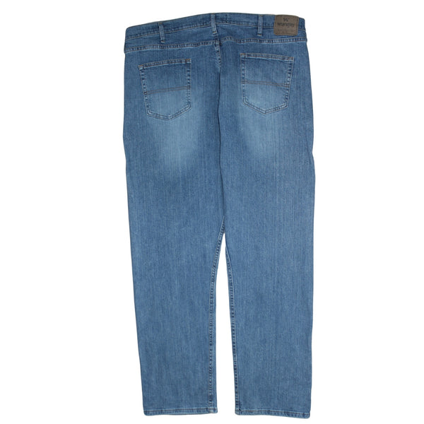 Wrangler 90's Lightwash Straight Leg Baggy Jeans / Pants 44 Blue
