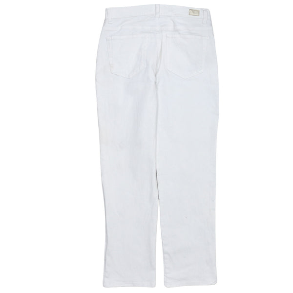 Lee 90's Relaxed Fit Straight Leg Baggy Trousers / Pants 30 White
