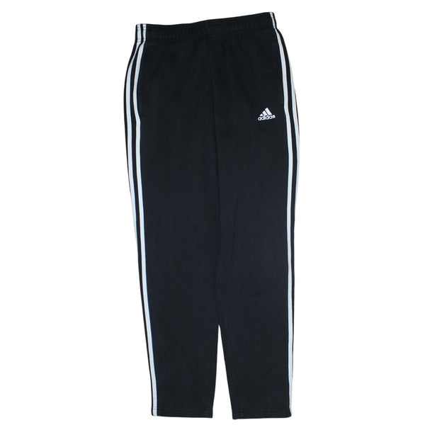Adidas 90's 3 Stripes Casual Trousers / Pants Medium Black