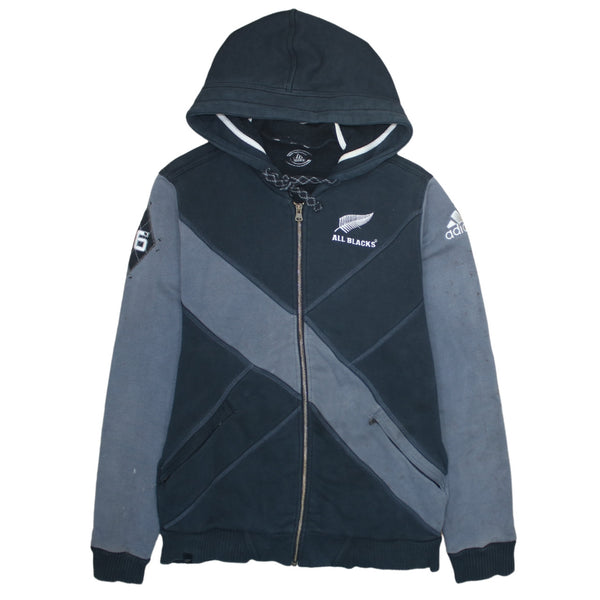 Adidas 90's Lightweight Full Zip Up Hoodie Medium Black