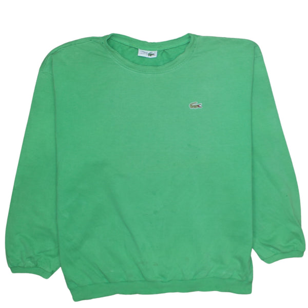 Lacoste 90's Lightweight Crew Neck Sweatshirt XLarge  Green
