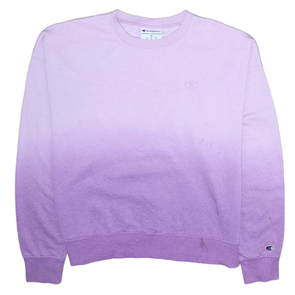 Champion 90's Vintage Heavyweight Crew Neck Sweatshirt Purple M