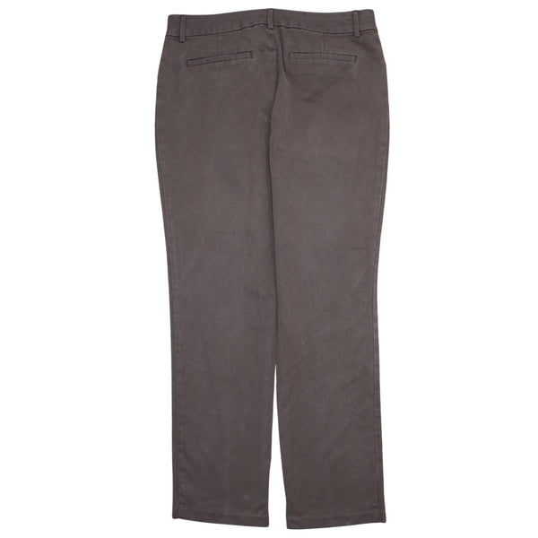 Lee 90's Flat Front Casual Trousers / Pants 36 Brown