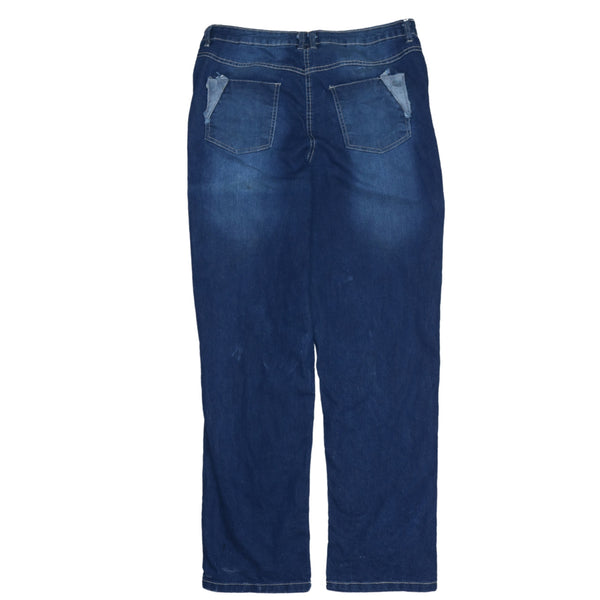 Lee 90's Vintage Straight Leg Baggy Men's Pants 38 Blue Denim