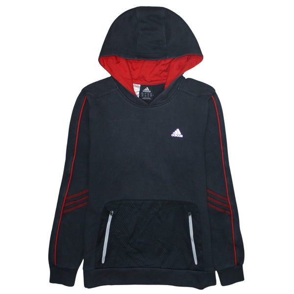 Adidas 90's Lightweight Pullover Hoodie Large Black