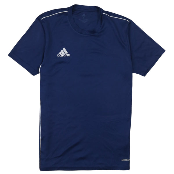Adidas 90's Short Sleeves Crew Neck T Shirt Small Navy Blue