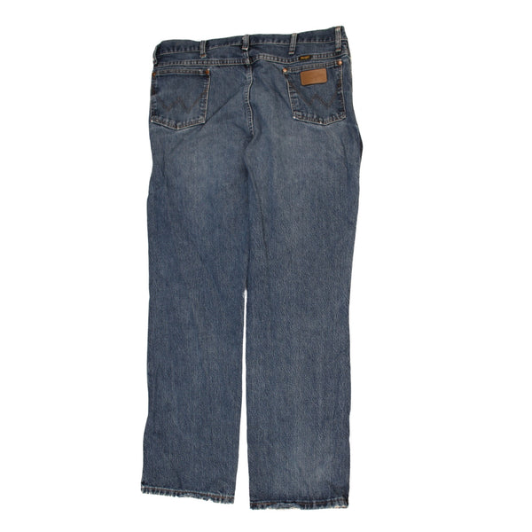 Wrangler 90's Men's Lightwash Baggy Jeans 40 Blue Vintage Straight