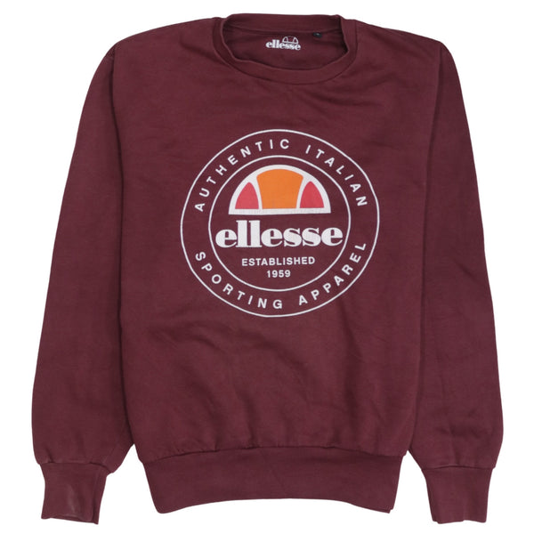 Ellesse   Sweatshirt Large  Red