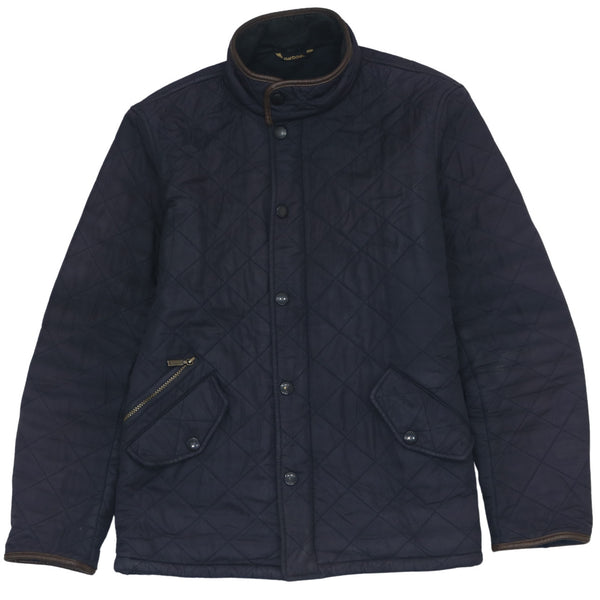 Vintage Barbour 90's Black Lightweight Button Up Windbreaker Medium