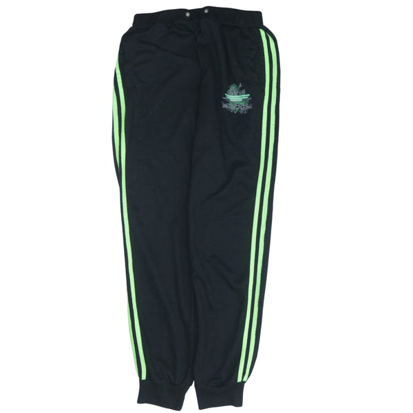 Adidas Vintage 90's Black 3 Stripes Men's Joggers Size 26 Sweatpants