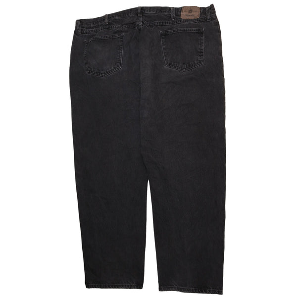 Wrangler 90's Relaxed Fit Straight Leg Baggy Trousers / Pants 46 Black