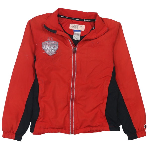 Champion 90's Lightweight Full Zip Up Windbreaker XSmall Red