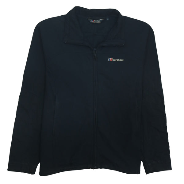 Berghaus 90's Lightweight Full Zip Up Windbreaker Large Black