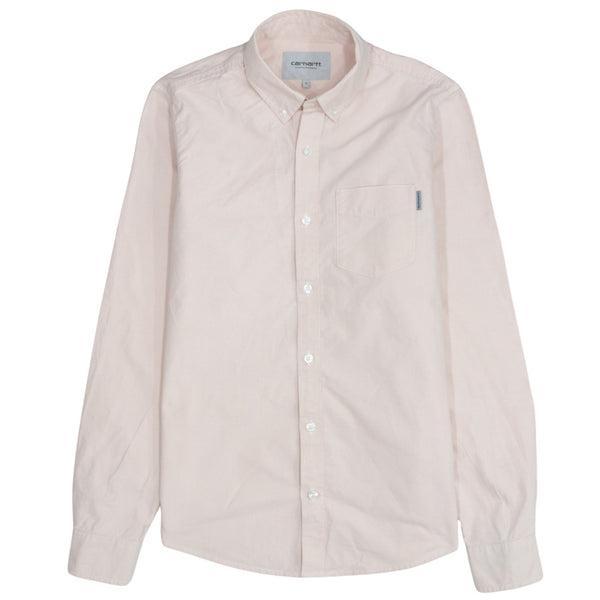Carhartt Vintage 90's Purple Long Sleeve Button Up Shirt, Men's Small