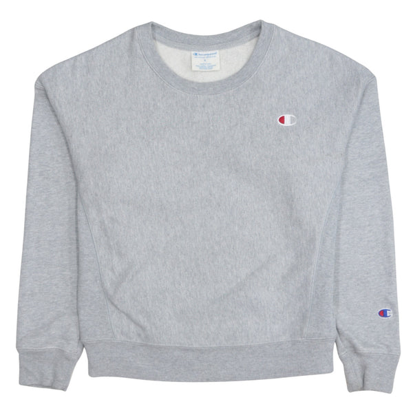 Champion 90's Lightweight Crew Neck Sweatshirt Small Grey