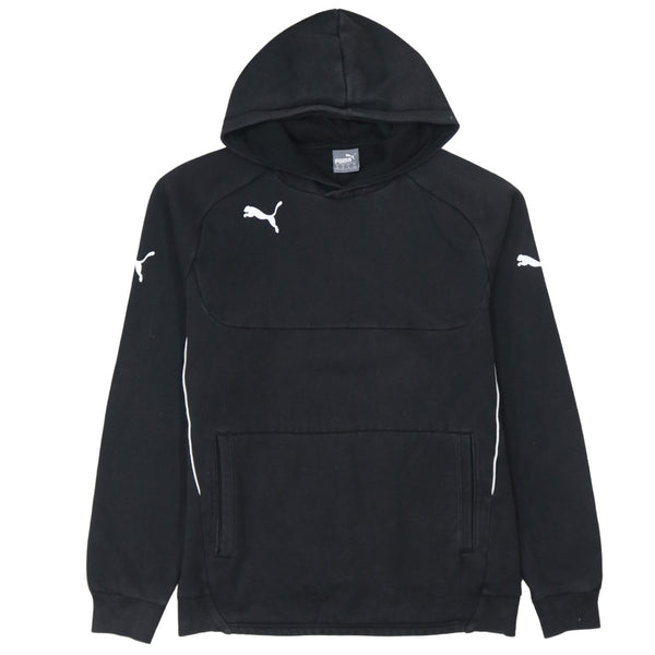 Puma 90's Lightweight Pullover Hoodie Medium Black
