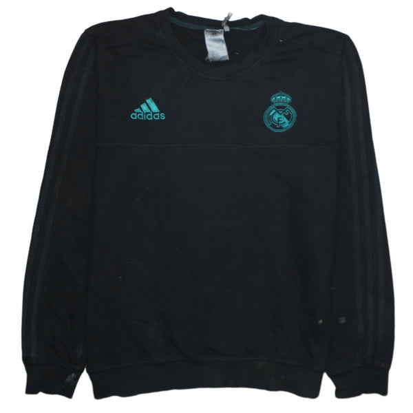 Adidas 90's Lightweight Crew Neck Sweatshirt Large Black