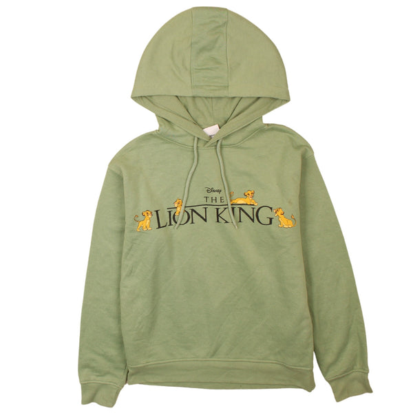 Disney Lion King 90's Green Hoodie XXSmall Women 90s Vintage Pullover