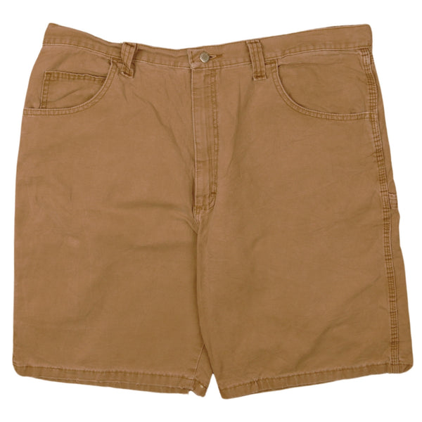 Wrangler 90's Men's Vintage Baggy Chino Shorts 40 Tan Brown 90s Style