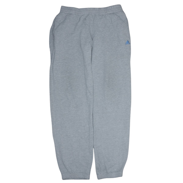 Adidas 90's Tracksuit Elasticated Waistband Drawstrings Joggers / Sweatpants Large Grey