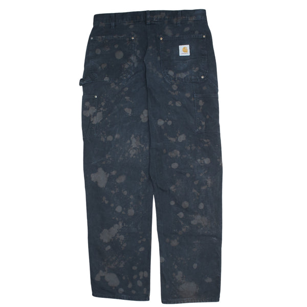 Carhartt 90's Vintage Baggy Black Trousers 34 - Drawstring & Pockets
