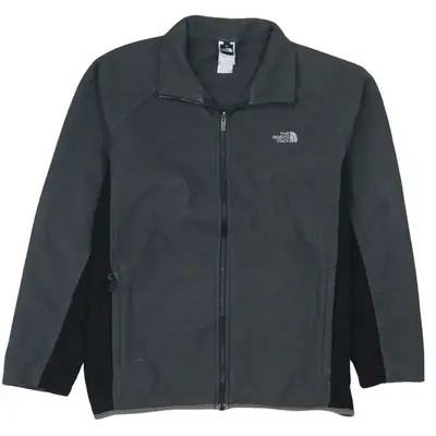 The North Face Vintage 90's Men's Hiking Warm Fleece Jacket Large Grey