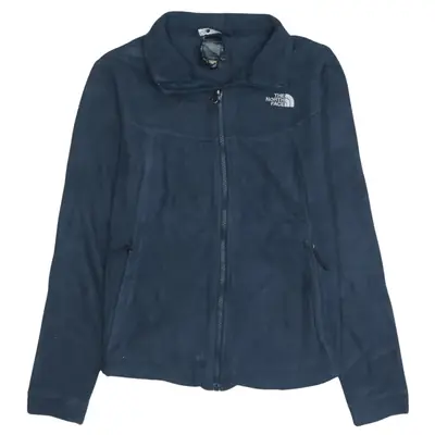 The North Face Vintage 90's Full Zip Hiking Fleece Jumper, Medium Navy