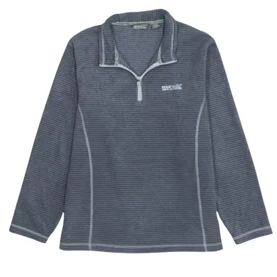 Vintage Regatta 90s Women's Hiking Fleece Jumper Large Grey Outdoor
