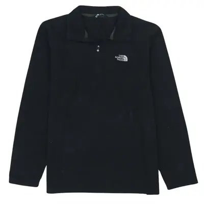 The North Face Vintage 90's Black Fleece Hiking Jumper Medium Warm Qua
