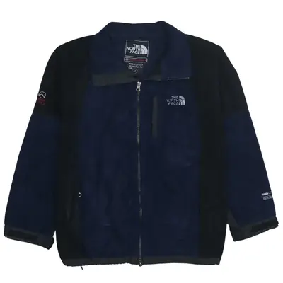 Vintage The North Face 90's Hiking Fleece Jumper Medium Black